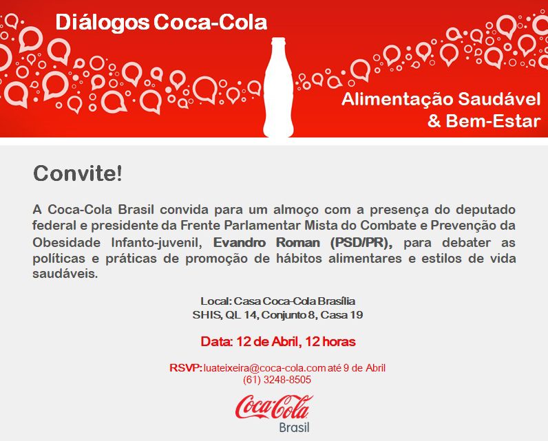 Prof. Sandro Lucas Sofiati participa do evento Diálogos Coca-Cola